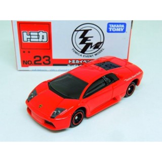 รถเหล็ก Tomica Event ** NO.23 - Lambogghini สีแดง