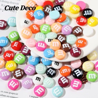 【 Cute Deco 】ถั่ว M น่ารัก (10 สี) ถั่วขาว M / ถั่วส้ม M / หญ้าเขียว M จี้กระดุม Crocs / Jibbitz น่ารัก Croc รองเท้า DIY / วัสดุเรซินเสน่ห์ สําหรับ DIY