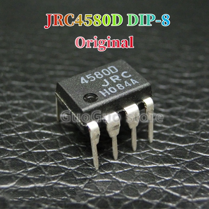 NJM4580D DIP-8 JRC4580D 10pcs NJM4580 JRC 4580D DIP8 Dual Op Amp IC ใหม่ pxy
