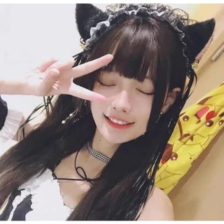 DEK-ที่คาดผม ที่คาดผมหูแมวกระดิ่ง ที่คาดผมลูกไม้ มาใหม่