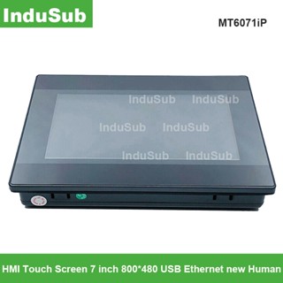 Mt6071ip HMI หน้าจอสัมผัส 7 นิ้ว 800*480 USB อินเตอร์เฟซเครื่องมนุษย์ แบบเปลี่ยน MT6070iH5 MT6070iH