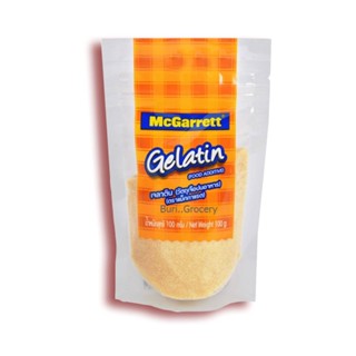 แม็กกาแรต ผงเจลาติน McGarrett Gelatin Powder 100 กรัม