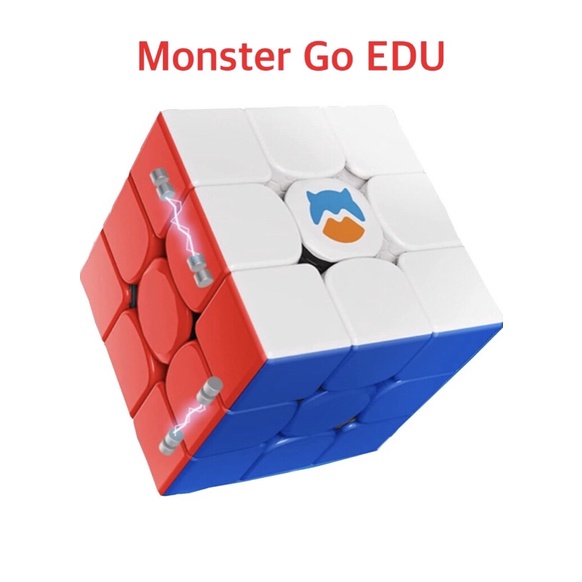Gan Monster Go EDU 3X3 รูบิคแม่เหล็ก ของเล่นคลายเครียด แบบมืออาชีพ GAN EDU
