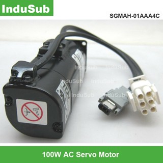 Sgmah-01aaa4c ใหม่ ของแท้ มอเตอร์เซอร์โว 100W AC