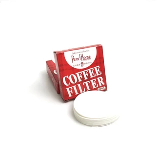 กระดาษกรองกาแฟวงกลม - แผ่นกรองแพ็ค 100 แผ่น สำหรับ หม้อต้มกาแฟ Moka Pot Paper Filter โมก้าพอท กรองกาแฟ กรองผงกาแฟ กาแฟบด