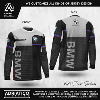 Adriatico เสื้อกีฬาขี่มอเตอร์ไซค์ "BMW MOTORSPORT" V3 | 002 | เสื้อเชิ้ตแขนยาว สําหรับขี่รถจักรยานยนต์