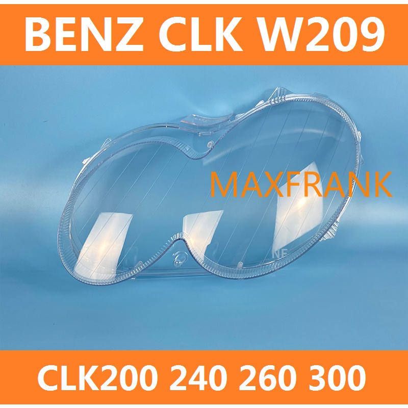 สําหรับ Mercedes-BENZ W209 A209 02-06 COUPE CLK350 CLK200 CLK230 CLK260 CLK280 HEADLAMP ฝาครอบไฟหน้า