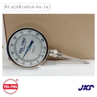 Teltru รุ่น BC450R 4610-04-74 Bimetal Thermometer