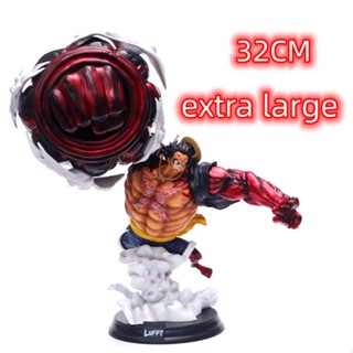 โมเดลฟิกเกอร์ รูปปั้นลูฟี่ วันพีช ขนาดใหญ่ 32 ซม. ของขวัญ สํ…