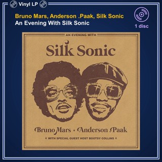 [แผ่นเสียง Vinyl LP] Bruno Mars, Anderson .Paak, Silk Sonic - An Evening With Silk Sonic *** Limited Edition *** [ใหม่แล