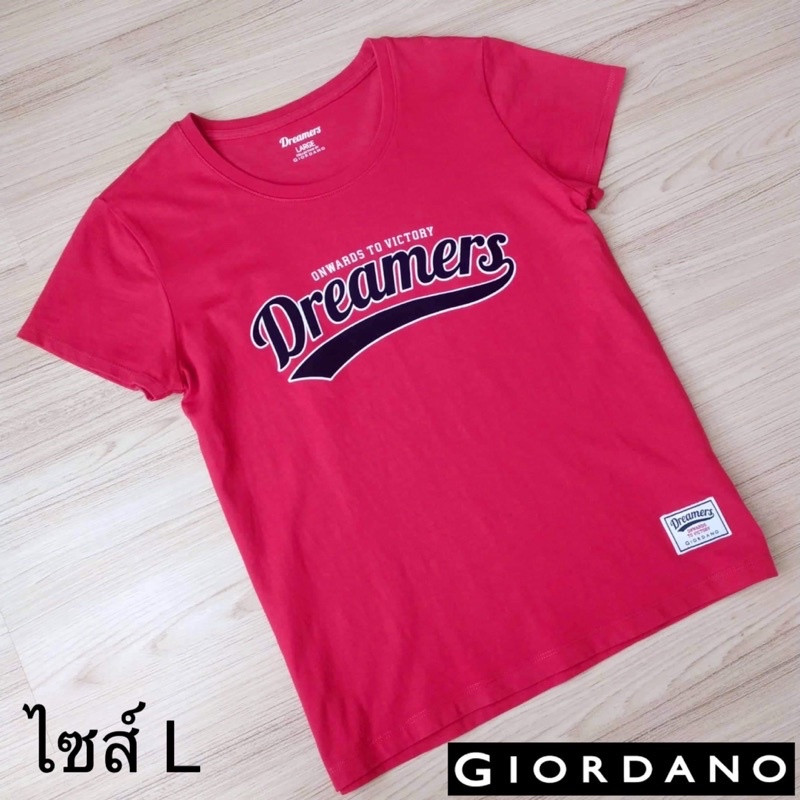 เสื้อยืดแขนสั้น giordano