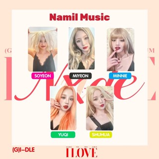 【Namil Music】อัลบั้มรูปภาพ I-DLE - 5th Mini [ I Love ]