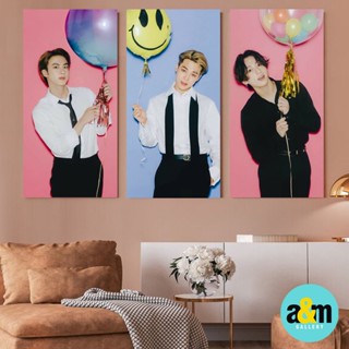 โปสเตอร์ไม้ ลาย Bts I K-POP ขนาด 15x30 ซม. สําหรับแขวนตกแต่งผนังห้อง