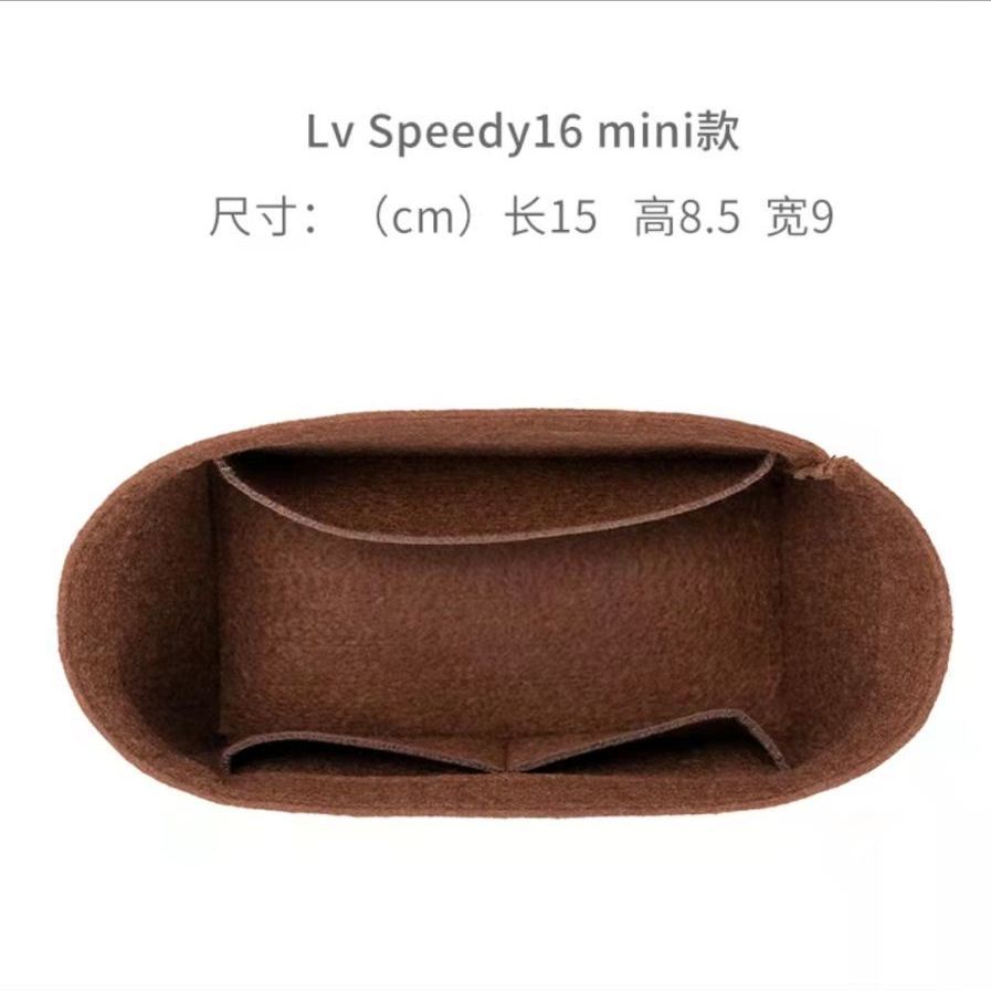 กระเป๋าผ้าสักหลาด สําหรับใส่จัดเก็บของ LV Speedy Nano16 25 30