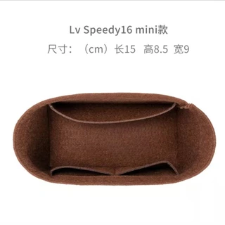 กระเป๋าผ้าสักหลาด สําหรับใส่จัดเก็บของ LV Speedy Nano16 25 30