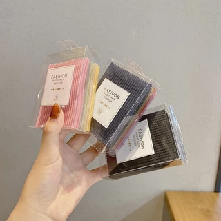 [จัดส่งในกทม]10PC แผ่นแปะผม ตีนตุ๊กแกติดผม ช่วยเก็บไรผม （ชนิดบรรจุกล่อง）เครื่องประดับผู้หญิงเกาหลีที่เรียบง่าย
