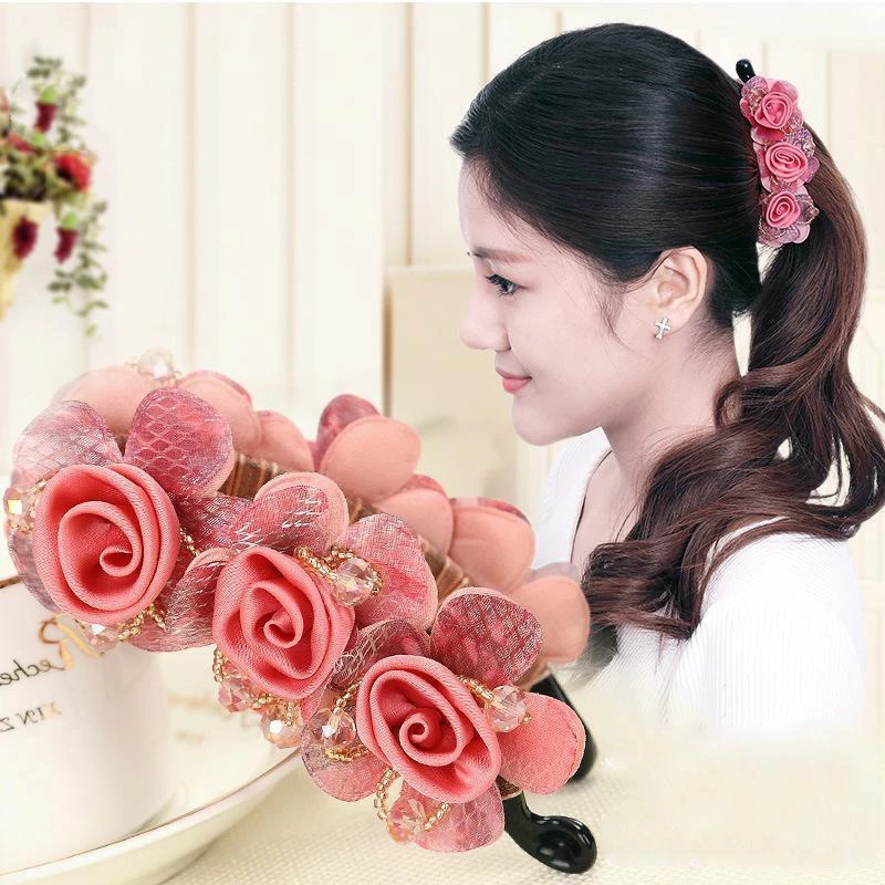 เวอร์ชั่นเกาหลี ใหม่ กิ๊บกล้วย ด้านหลังของศีรษะ กิ๊บติดผม แฟชั่น ผู้ใหญ่ ผม คอยล์ ของขวัญ สําหรับคุณแม่
