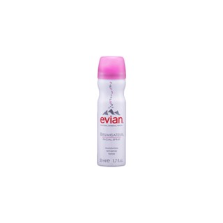 Evian Natural Mineral Water 50ml. เอเวียง ผลิตภัณฑ์สเปรย์น้ำแร่