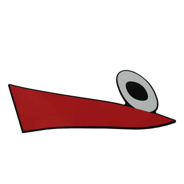 Upper Right Body Sticker Type 1 Honda Scoopy K2F 86031K2FN40ZB