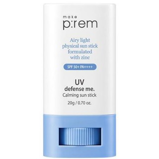 Make p: rem UV Defense Me Calming sun stick 20g / make prem ครีมกันแดด / make prem sun stick