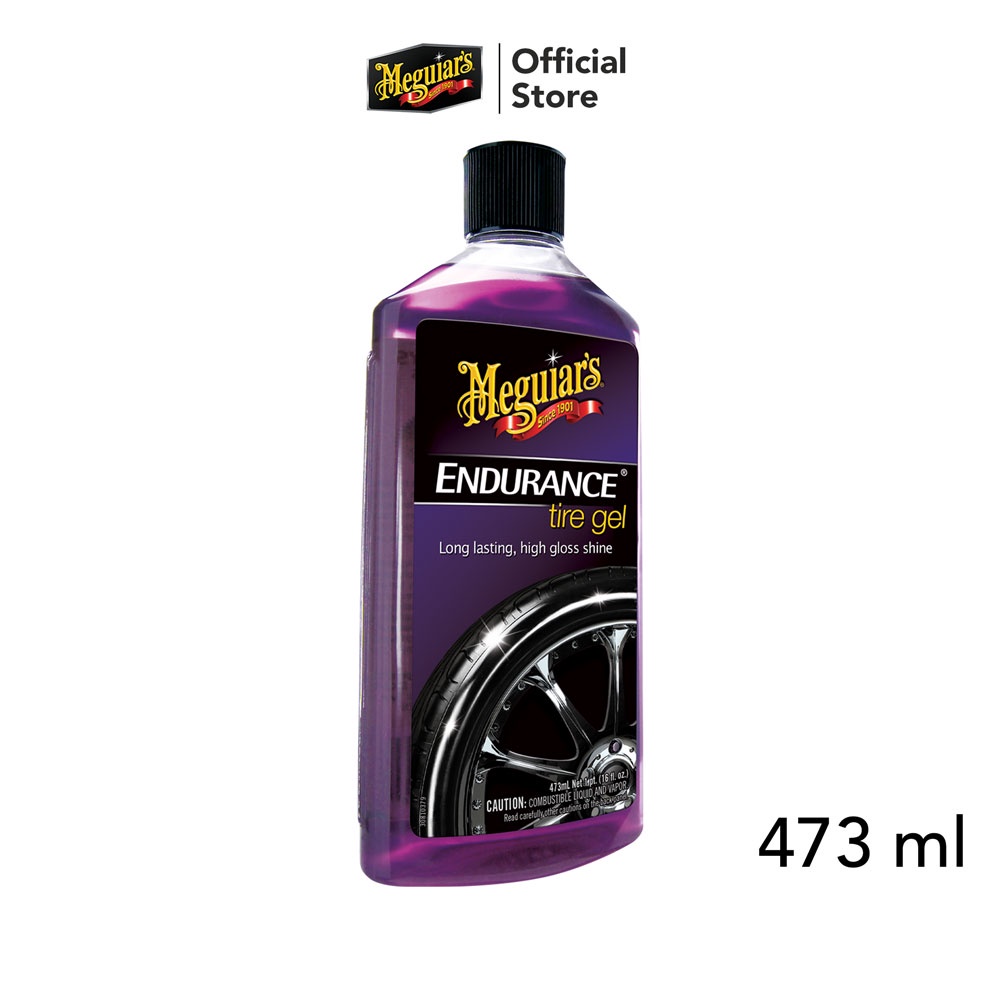 Meguiar's G7516 Endurance Tire Gel น้ำยาเคลือบเงายาง ชนิดเจลขนาด 473 มิลลิลิตร
