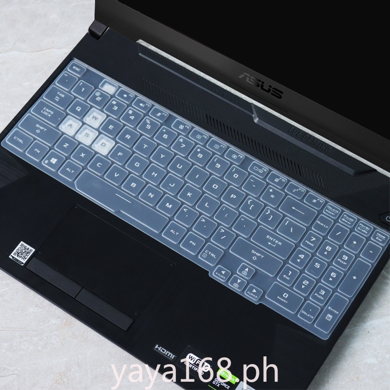 Asus Tuf Gaming ป้องกันฝุ่นแป้นพิมพ์แล็ปท็อปกันน้ําฝาครอบ Tuf A15 A17 F15 15.6 "15.6 นิ้วคีย์บอร์ดซิลิโคนอ่อนนุ่มสําหรับ Fa706 FA506 FA506iu FA506iv Fa506ii Fa706