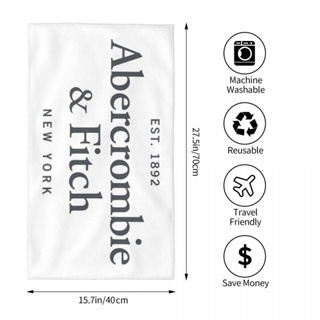 Abercrombie and Fitch (1) ผ้าขนหนู ทรงสี่เหลี่ยม ขนาด 70x40 ซม. สําหรับเล่นกีฬา โยคะ วิ่ง ฟิตเนส กลางแจ้ง