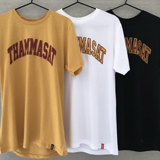 📌เสื้อยืดTHAMMASAT(ธรรมศาสตร์)📌ผ้าคุณภาพพรีเมี่ยมCotton100% Unisexชายหญิง (เหลือง ขาว ดำ) *พร้อมส่ง*