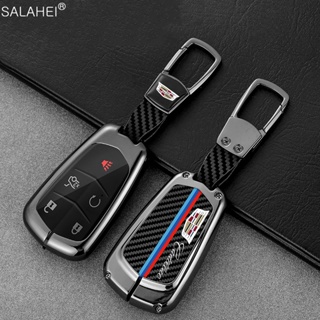 เคสกุญแจรีโมทรถยนต์ อุปกรณ์เสริม สําหรับ Cadillac ATS-L CT4-V XTS DTS XT5 CTS CT5 CT6 ATS 28T SRX Escalade ESV STS ELR