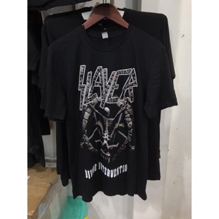 เสื้อยืด BAND SLAYER - DIVINE INTERVENTION 2014 (ของแท้ MERCHANDISE)