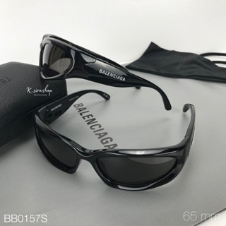 [ส่งฟรี] New Balenciaga Swift Oval Sunglasses BB0157S