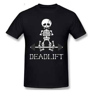 เสื้อคู่วินเทจ Deadlift Classic Edition ผ้าฝ้ายเสื้อยืดร่างกายปั๊มยิมกล้ามเนื้อฝึก Crossfit เสื้อยืดสําหรับผู้ชายแฟชั่นส