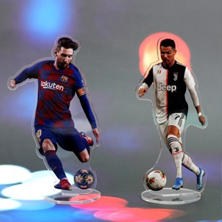 โมเดลฟิกเกอร์อะคริลิค รูปฟุตบอล World Cup Cairo Messi Mbappe Standee เหมาะกับของขวัญ สําหรับตกแต่งบ้าน