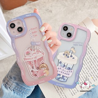 เคสโทรศัพท์มือถือแบบนิ่ม ลายชานมไข่มุก สําหรับ Samsung A14 A04s A03s A04 A52 A52S A04E A32 A13 A12 A50 A23 A03 A02s A53 A33 A50S A30s A22 A20 A30 A51 A11 A31 A21s M32 M22