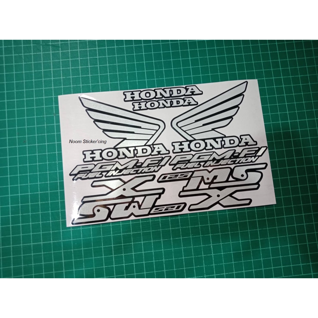 สติ๊กเกอร์ติดลายรถ รุ่น MSX 125 (ตัวเก่า)  สะท้อนแสง3M สติ๊กเกอร์ & ตราสัญลักษณ์ มอเตอร์ไซค์