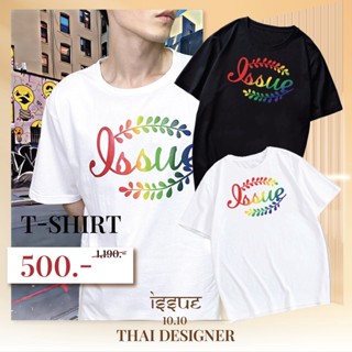 ISSUE เสื้อยืดลายเรนโบว์ T-shirt