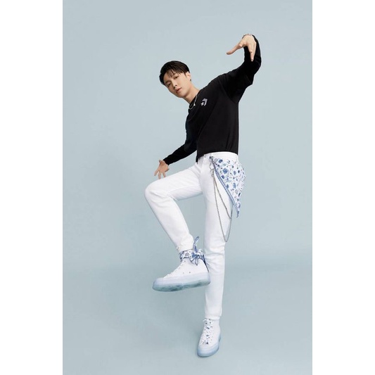 Converse X Lay Zhang Chuck 70 - Hi - Lay Zhang - White/Laser Blue/White