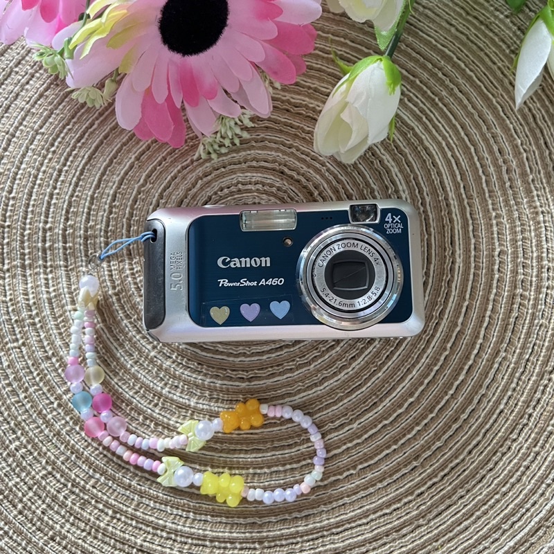 กล้องดิจิตอลเก่า Canon Power Shot A460 ทำงานเต็มระบบ แถมSD