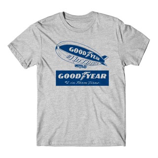 GOODYEAR TIRE VINTAGE T SHIRT เสื้อยืด วินเทจ ยางรถยนต์ กู๊ดเยียร์ ผ้า COTTON 100% SIZE M -XXXL