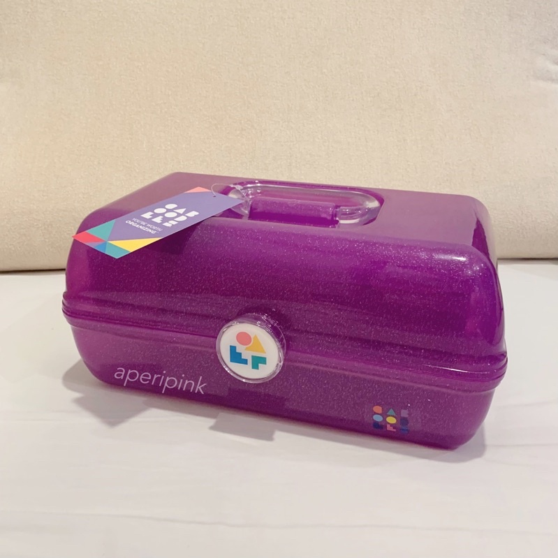 (พร้อมส่ง❕) กล่อง Caboodles  Size L สี sparkle jelly purple