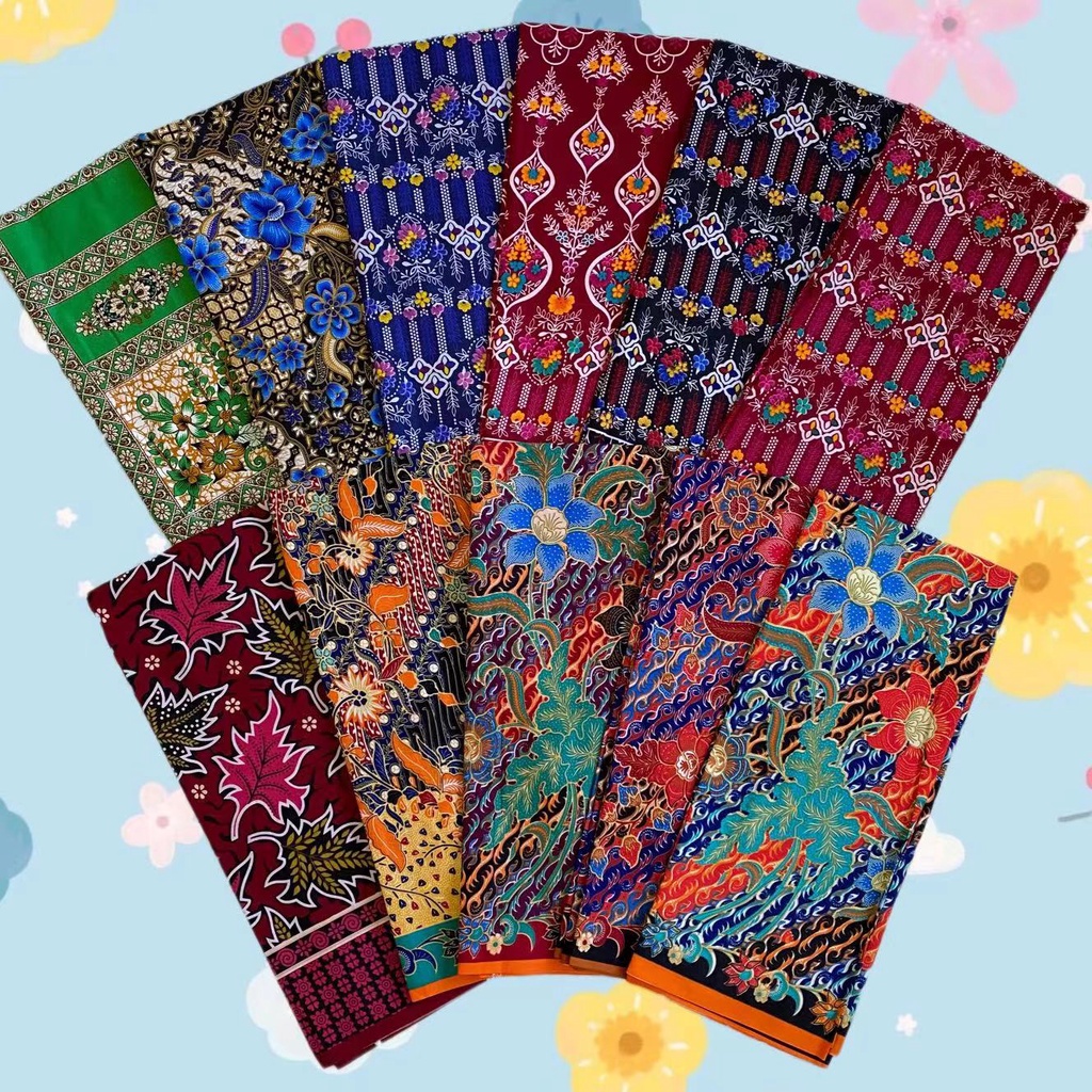 Sarong ผ้าถุง ลายไทยคุณภาพดี (เก็บเงินปลายทาง ) เย็บแล้ว 2เมตร ราคาโรงงาน ผืนใหญ่ ผ้านิ่ม ไม่ลื่น สีไม่ตก ซับน้ำดี