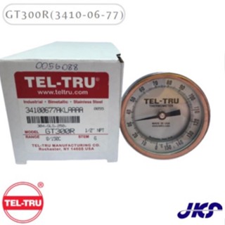 Teltru รุ่น GT300R 3410-06-77 Bimetal Thermometer