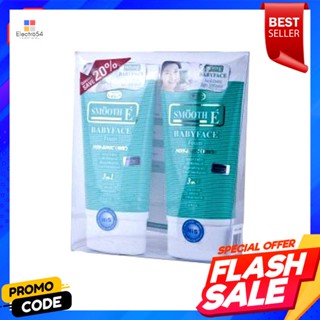 สมูทอี โฟมล้างหน้า เบบี้เฟส 4 ออนซ์ แพ็ค 2Smooth E Cleansing Foam Baby Face 4 oz Pack 2