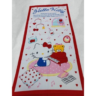 ผ้าขนหนูอาบน้ํา ลายการ์ตูน Hello Kitty Sanrio สไตล์ญี่ปุ่น