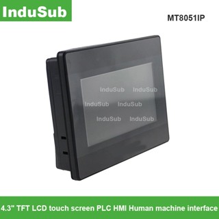 Mt8051ip HMI เครื่องอินเตอร์เฟซ 4.3&amp;quot; หน้าจอสัมผัส TFT LCD PLC