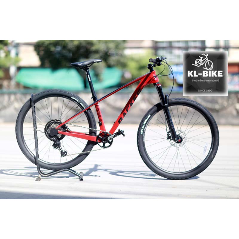 จักรยานเสือภูเขา BACKER Cross-X เฟรมคาร์บอน เกียร์ SHIMANO XT 2*12 speed โช๊คลม ล้อ 29, 2021