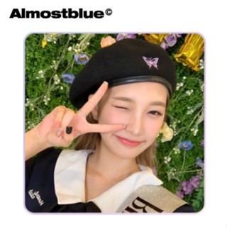 [Almostblue] Unisex_butterfly BERET_hats_3 สี