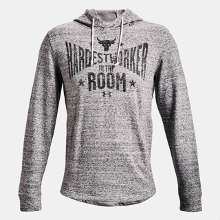 พร้อมส่ง ✅ ทักแชทมีส่วนลด Under Armour เสื้อฮู้ด UA Poject Rock Terry Mens Hoodie เทรนนิ่งสำหรับผู้ชาย แขนยาว ของแท้