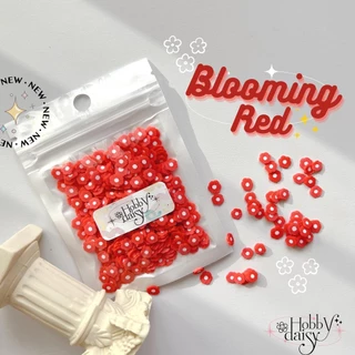 ฟีโม่ดอกไม้ มีสีชมพู ดอกทานตะวัน Smiley Daisy สำหรับงานตกแต่งเรซิ่น และ DIY เฟรมการ์ด