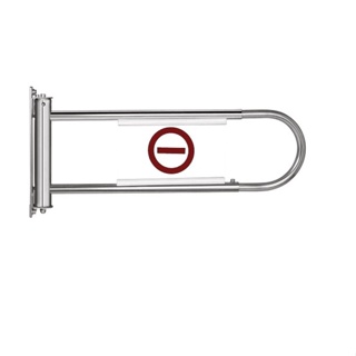 เครื่องกั้นทางเดิน ไม่สวิง ไม่ใช้ไฟฟ้าเข้า-ออก, Swing Turnstile, สำหรับติดผนังติดผนัง